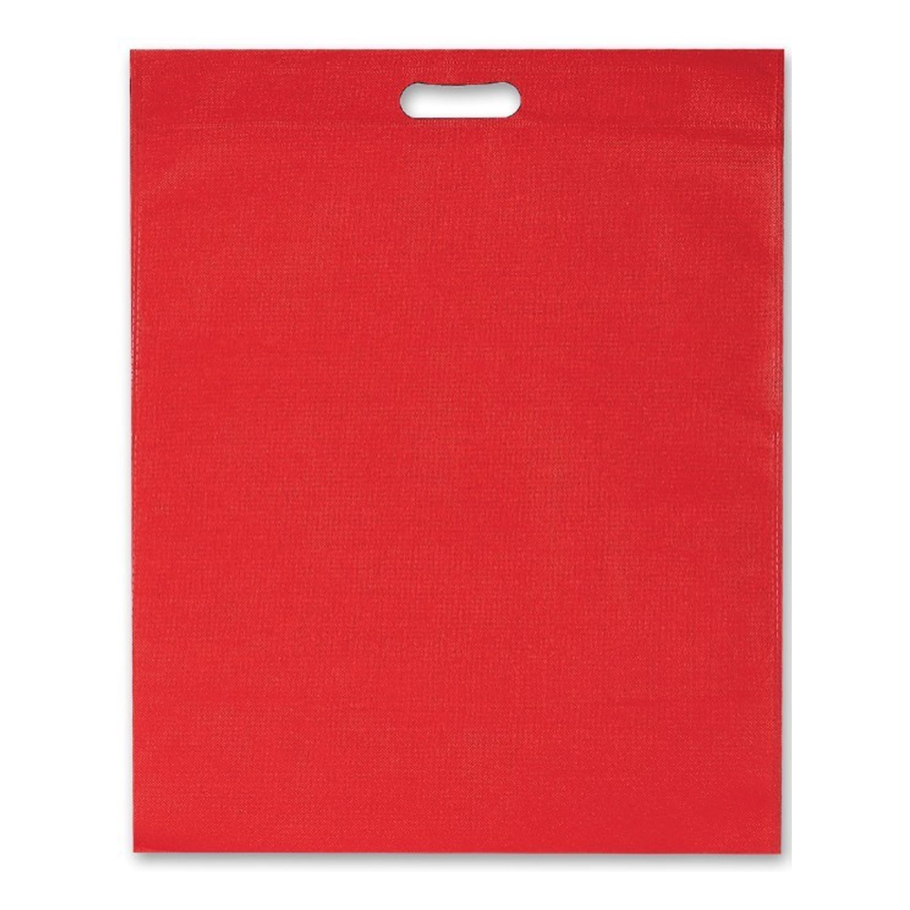 Υφασμάτινη Τσάντα Συσκευασίας Non Woven με Χούφτα Κόκκινη - Image 2