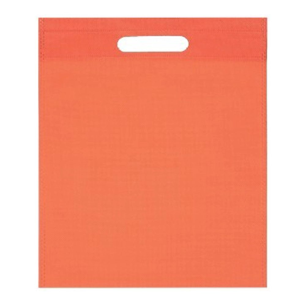 Υφασμάτινη Τσάντα Συσκευασίας Non Woven με Χούφτα Πορτοκαλί - Image 2